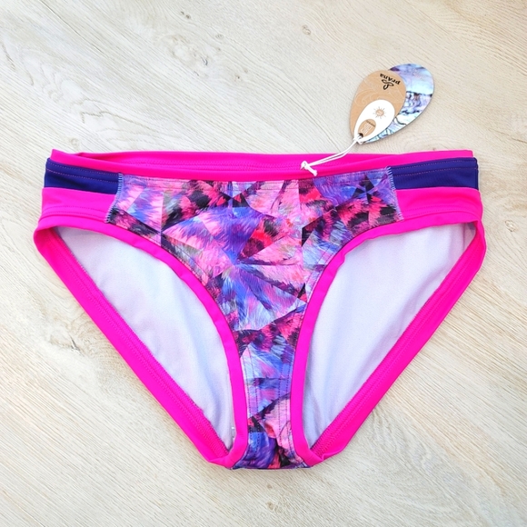 💕 Prana Supernova Pinwheel Milou Bikini Bottom XS - Picture 3 of 12